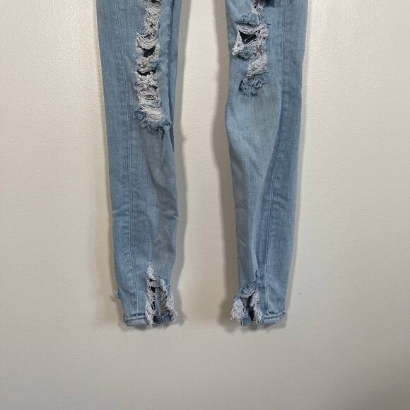 American Eagle • Distressed Skinny Jeans Next Level Stretch - Picture 3 of 7